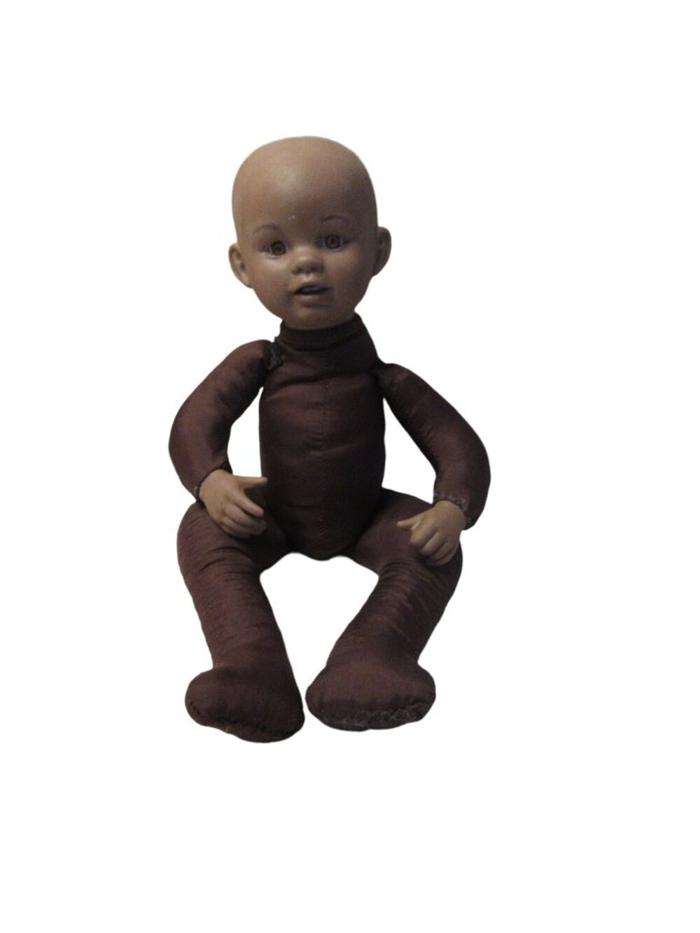 Boots Tyner Doll African American Black Boy 15" Long - VTG 1993